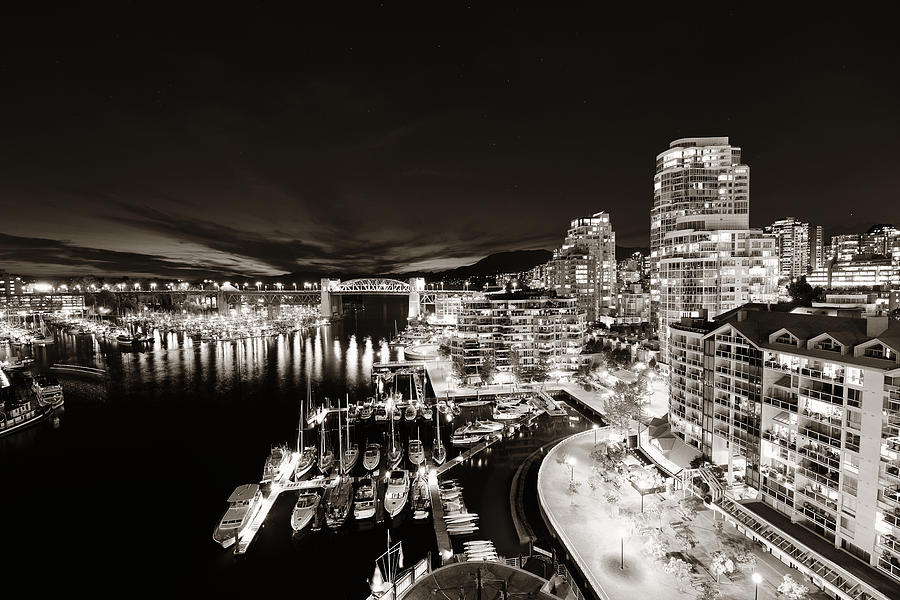 Vancouver harbor view  #17 Photograph by Songquan Deng