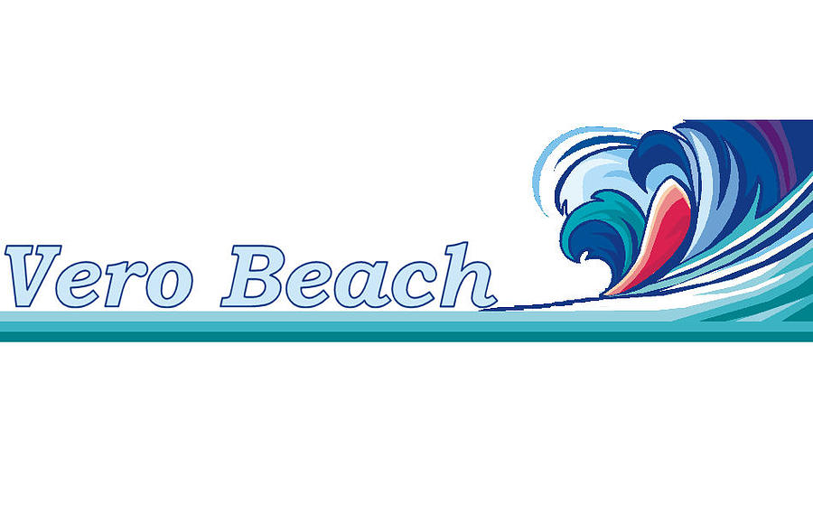 Vero Beach Digital Art - Vero Beach Florida #17 by Brians T-shirts