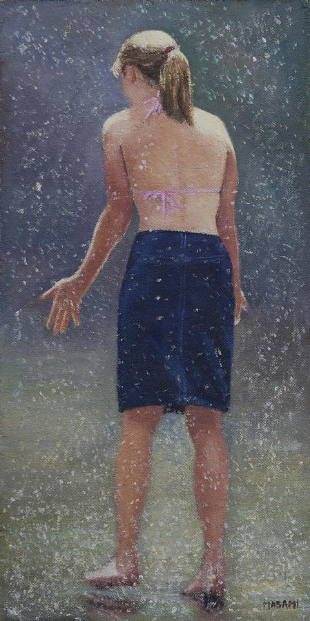 Wet Fun #17 Painting by Masami Iida