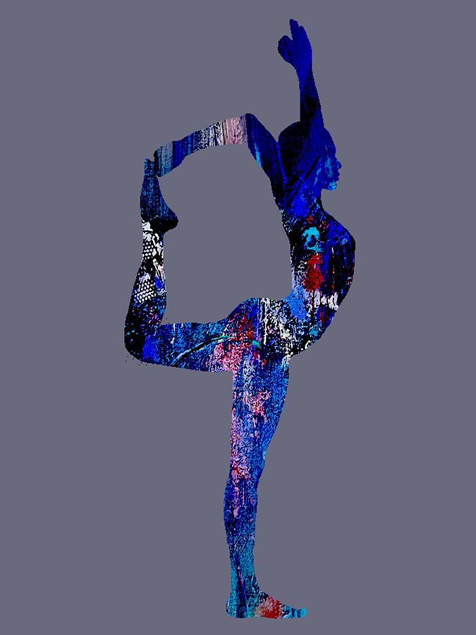 Inspirational Mixed Media - Yoga Collection #17 by Marvin Blaine