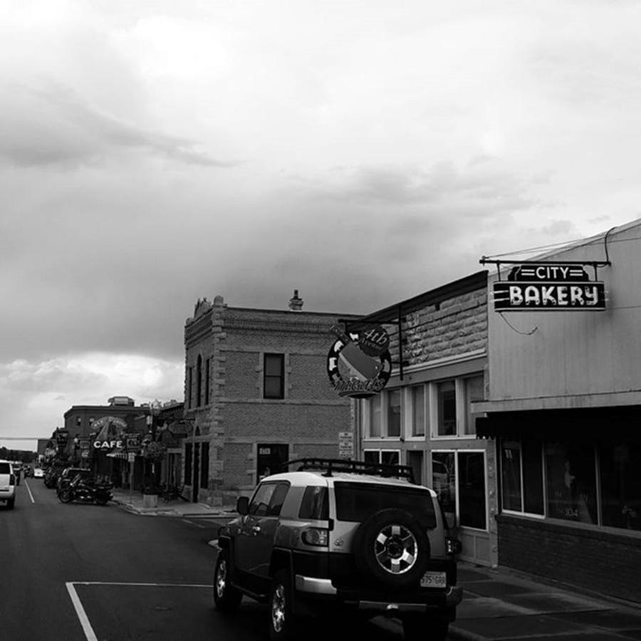 Black And White Photograph - Small Town America #1 by Jonathan Stoops