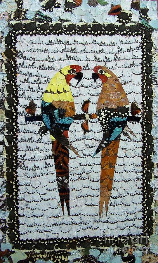 Butterfly Wings Painting - Butterfly Wings by Ayhan Yilmaz Butterfly Wings Painting - Butterfly Wings by Ayhan Yilmaz
