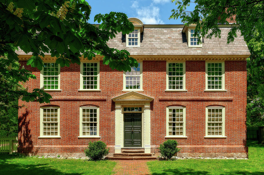 1762 Colonial Derby House  -  1762derbyhousesalemma185040 Photograph by Frank J Benz