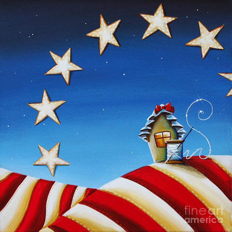 1776 Painting by Cindy Thornton