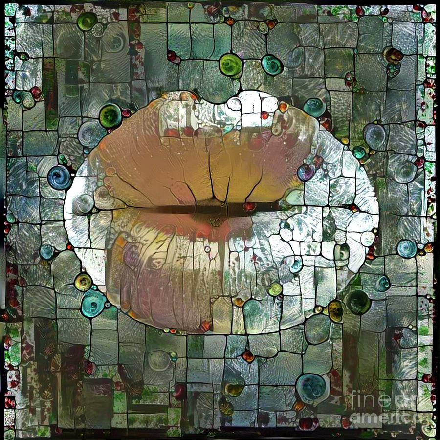 Kissing Lips #178 Digital Art by Amy Cicconi