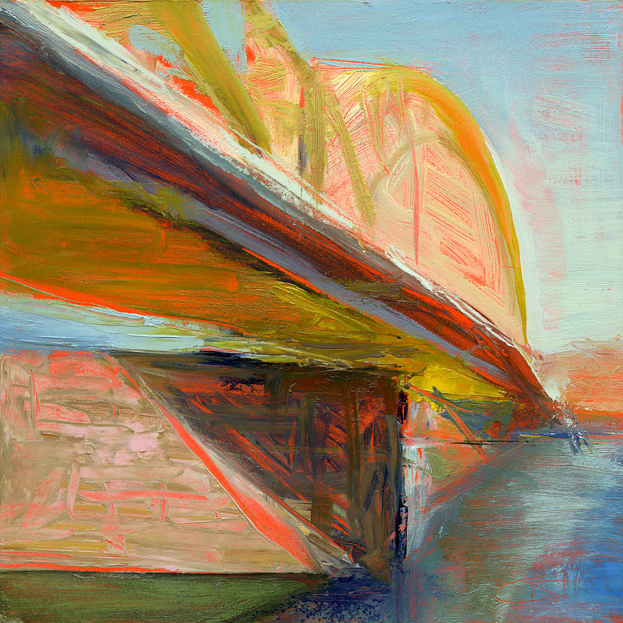 Bridge Painting - Untitled #180 by Chris N Rohrbach