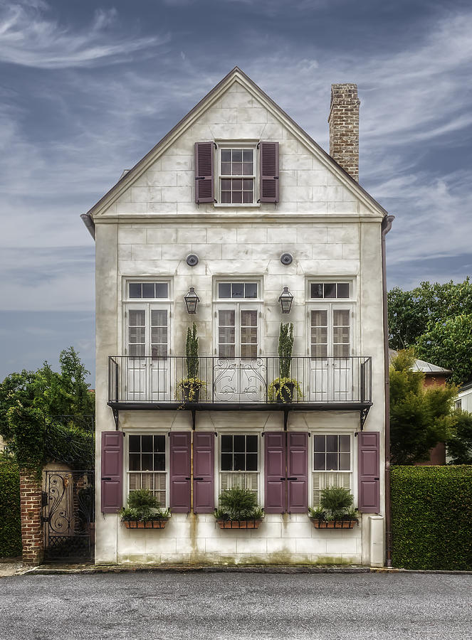 1780 Charleston South Carolina Home - 1 Photograph by Frank J Benz