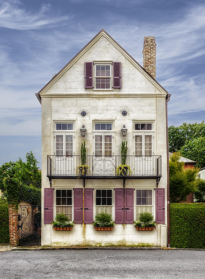 1780 Charleston South Carolina Home - 2 Photograph by Frank J Benz