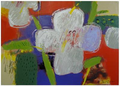 17.East Side Flowers 06-F01 Painting by Andy Kim 17.East Side Flowers 06-F01 Painting by Andy Kim