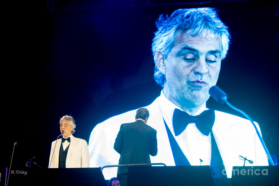Andrea Bocelli in Concert #24 Photograph by Rene Triay FineArt Photos