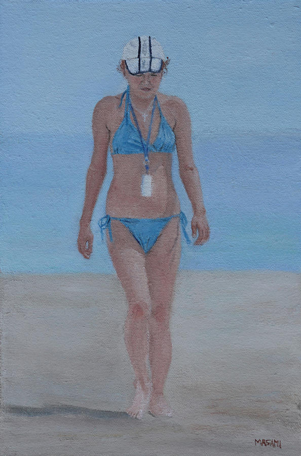 Beach Girl #18 Painting by Masami Iida