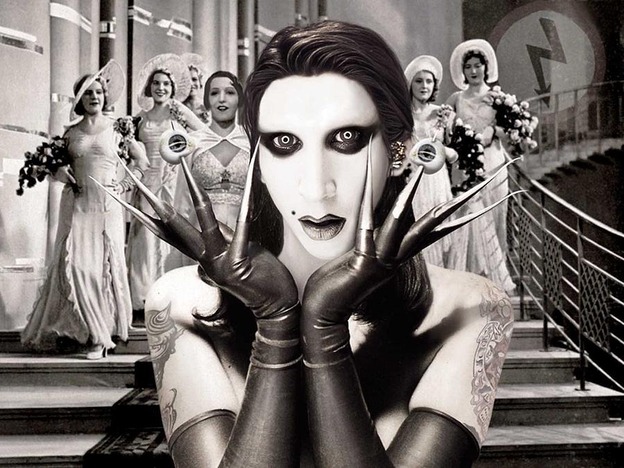 Marilyn Manson Photograph - Marilyn Manson #18 by Jackie Russo