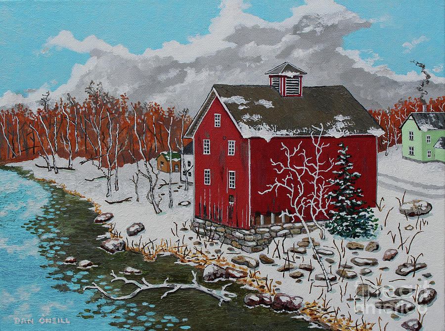 18 Mile Creek Painting by Dan ONeill