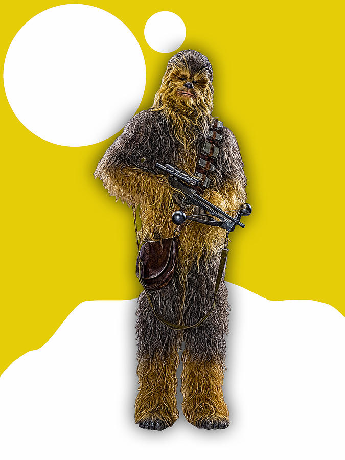 Star Wars Chewbacca Collection #18 Mixed Media by Marvin Blaine