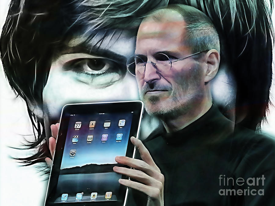 Steve Jobs Collection #18 Mixed Media by Marvin Blaine