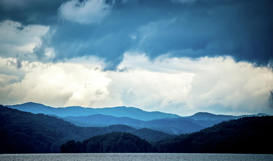Stormy Landscape Over Lake Jocassee South Carolina #18 Photograph by Alex Grichenko