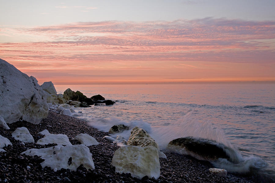 Sunrise at the White Cliffs of Dover #18 Photograph by Ian Middleton