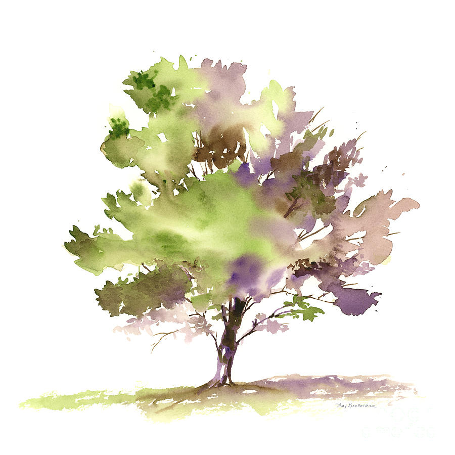 #18 Tree #18 Painting by Amy Kirkpatrick