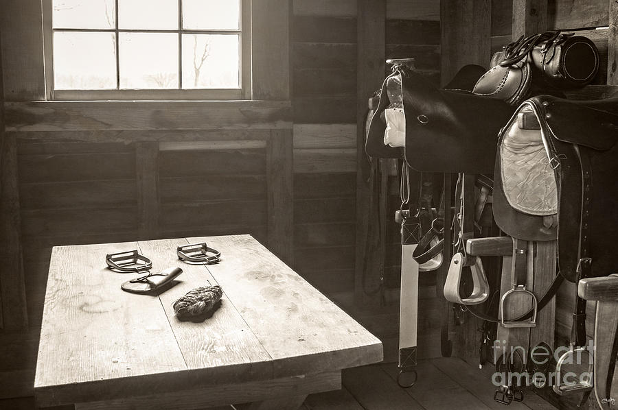 1800s Tack Room Photograph by Imagery by Charly