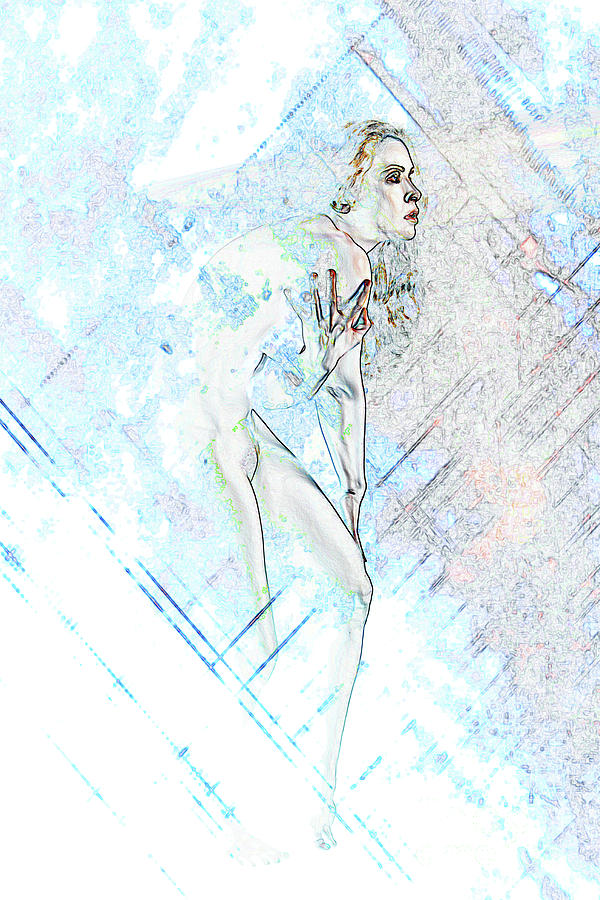 Nude Print Watercolor Photograph By Kendree Miller Fine Art America