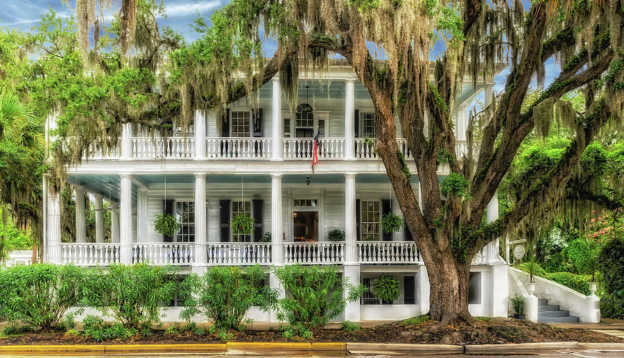 1820 Historic Bed And Breakfast South Carolina  -  013-6178 Photograph by Frank J Benz