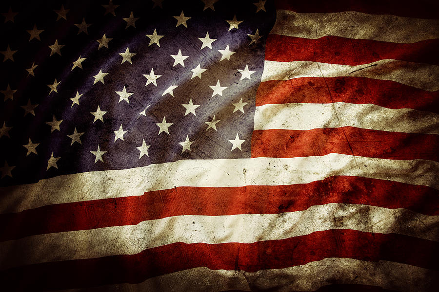 American flag No.166 Photograph by Les Cunliffe - Fine Art America