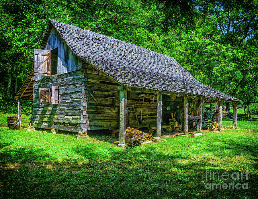 1850 Tool Barn Photograph By Nick Zelinsky