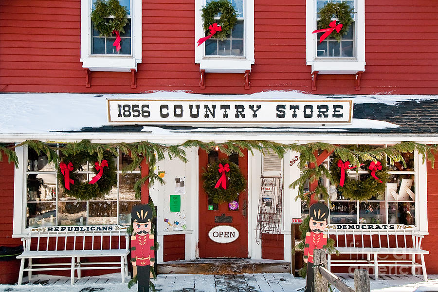 1856 Country Store Photograph by Susan Cole Kelly