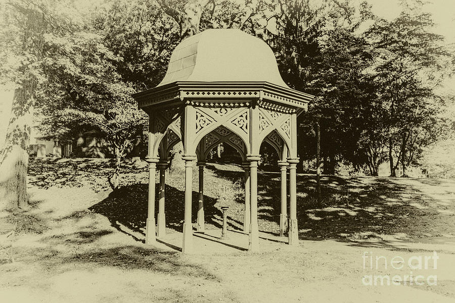 1872 Gazebo Photograph by William Norton