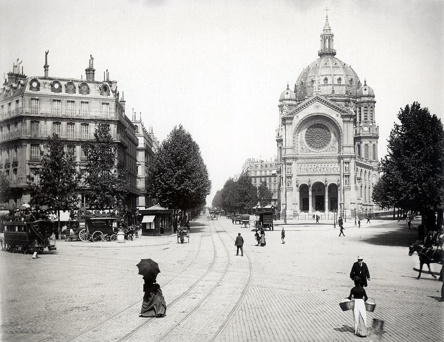 1890 Boulevard Haussmann Paris France Photograph by Historic Image