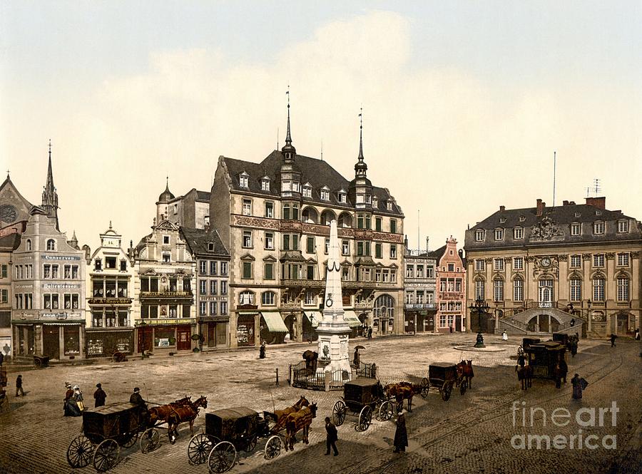 1890s photo Bonn Germany Photograph by Heidi De Leeuw