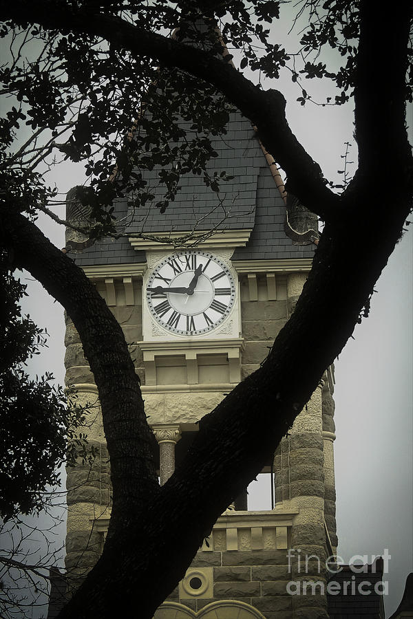 1892 Historic Clock Tower Photograph by Ella Kaye Dickey