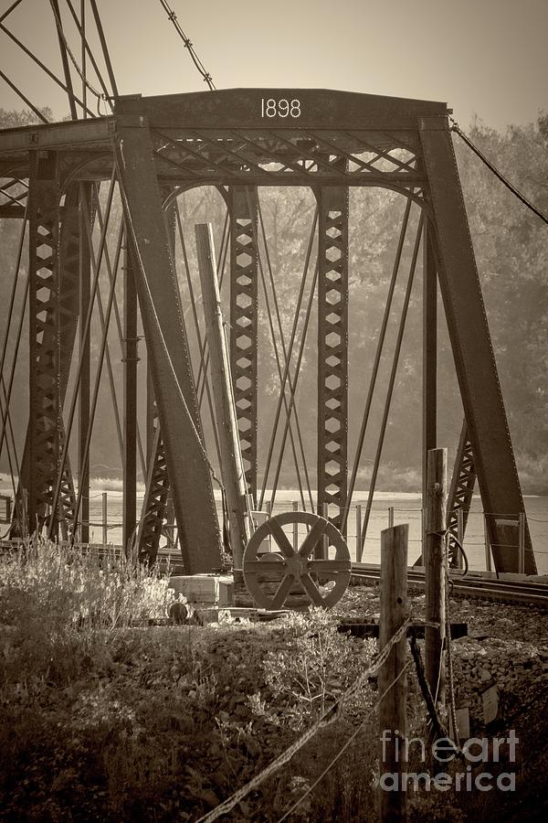1898 Trestle in Sepia Photograph by Imagery by Charly