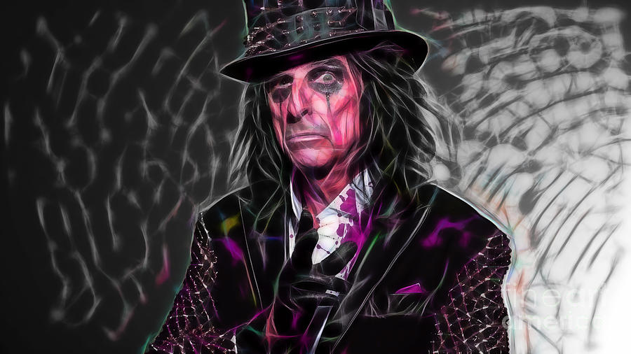 Alice Cooper Collection #19 Mixed Media by Marvin Blaine