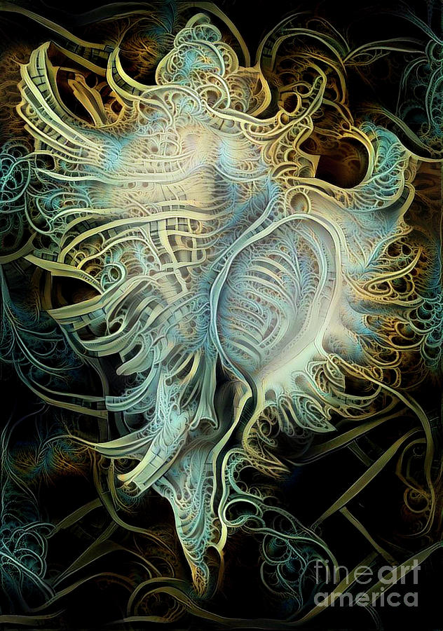 Beautiful undersea coral #19 Digital Art by Amy Cicconi