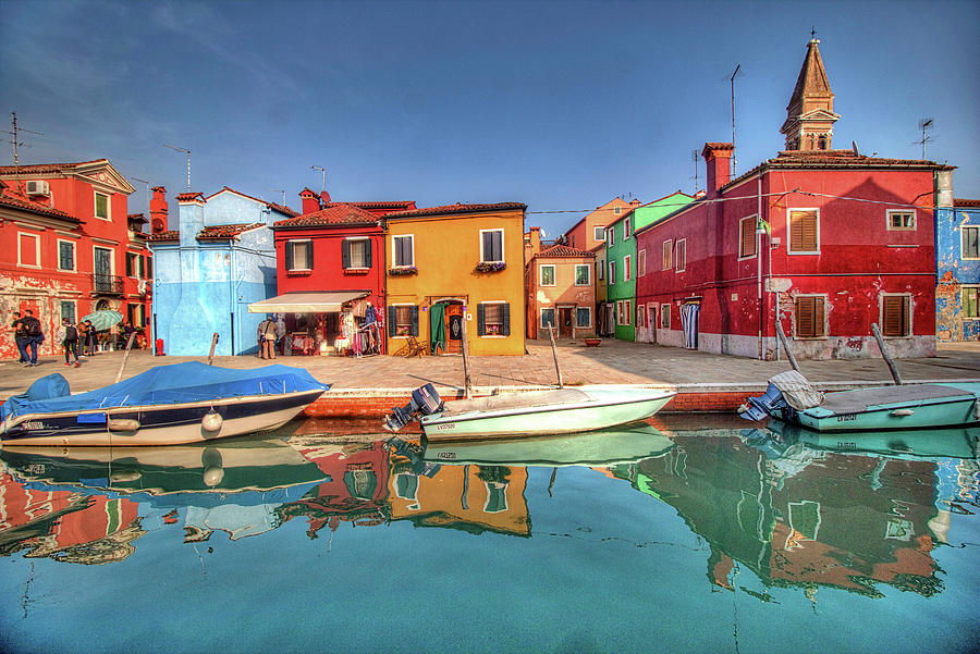Burano Venice Italy #19 Photograph by Paul James Bannerman