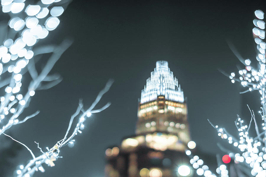Christmas Lights Holiday Decorations Around Charlotte North Caro #19 Photograph by Alex Grichenko