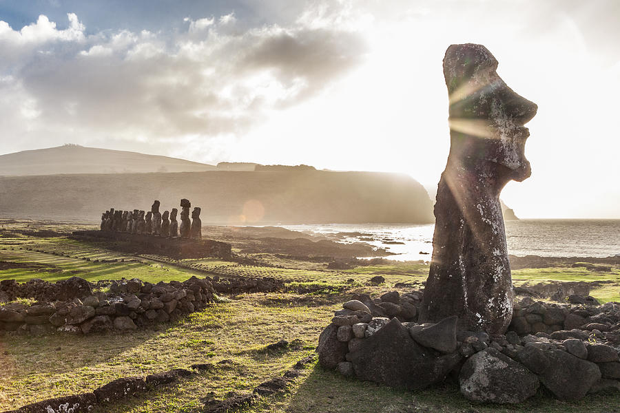 Easter Island Sunrise Photograph by Ben Adkison - Fine Art America