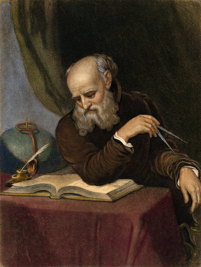 Galileo Galilei, 15641642 Drawing by Granger Pixels