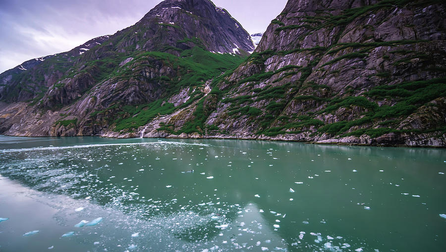 Glacier And Mountains Landscapes In Wild And Beautiful Alaska #19 Photograph by Alex Grichenko