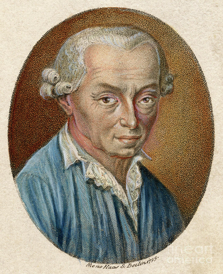 Immanuel Kant, 17241804 Drawing by Granger