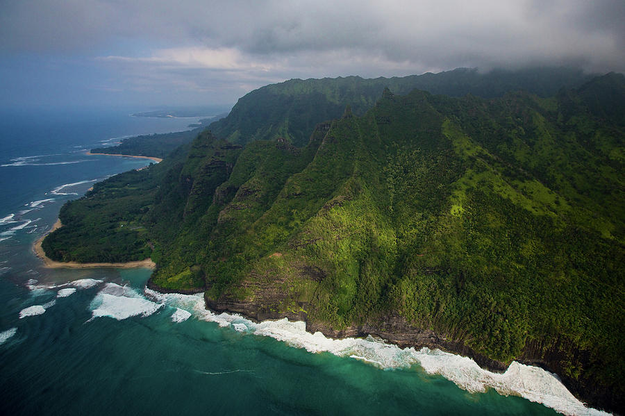 Kauai Aerial #19 Photograph by Steven Lapkin