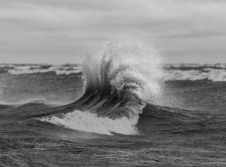 Lake Erie Waves #19 Photograph by Dave Niedbala