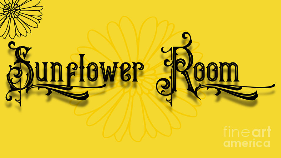 Sunflower Room Digital Art by Jenny Revitz Soper