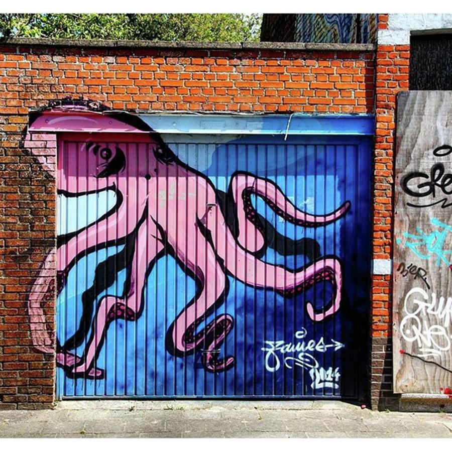 Octopus Photograph - ♤
ghost Town Named Doel. An Almost #19 by Urban Artworkz