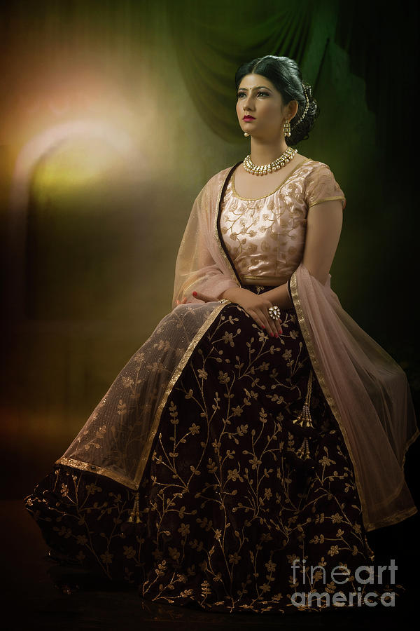 Portrait of Indian Lady #19 Photograph by Kiran Joshi