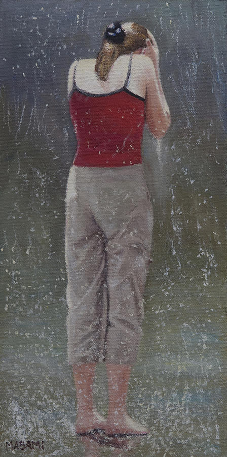 Wet Fun #19 Painting by Masami Iida