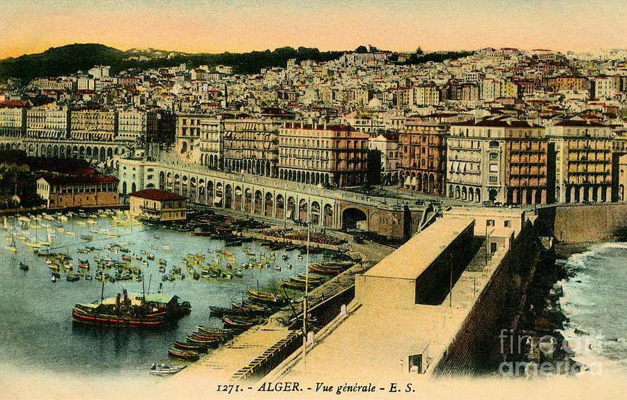 1900s Algiers Algeria General View Photograph by Heidi De Leeuw
