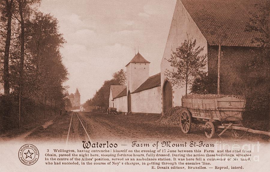 1900s Waterloo Farm of Mount Saint Jean Photograph by Heidi De Leeuw
