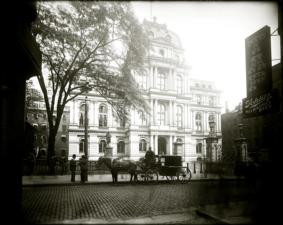 1905 Boston City Hall Photograph by Historic Image